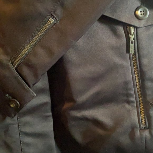 Layered Cole Haan Trench Coat with belt - size 8 - Picture 11 of 11